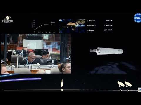 LAST Ariane 5 - Syracuse 4B & Heinrich Hertz Launch