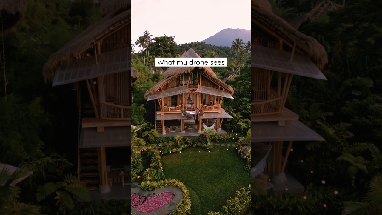 Full Length YouTube Video of this amazing bamboo villa in Bali is now live! Go check it out now 💕
