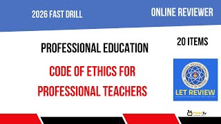 Code of Ethics for Professional Teachers (20 Items)