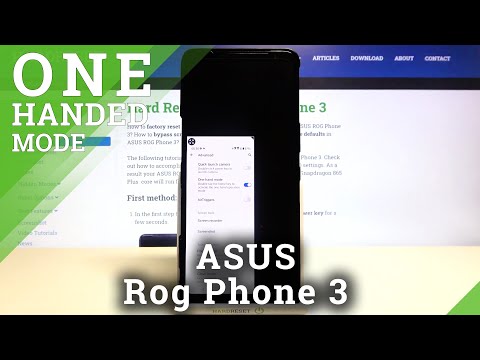How to Use One Handed Mode in ASUS ROG Phone 3?
