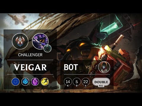 Veigar Bot vs Jhin - EUW Challenger Patch 9.24