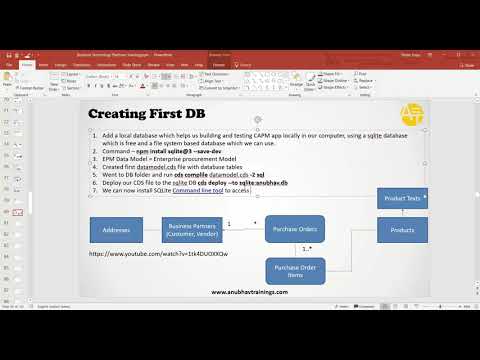 CAPM Complex DB Model | SAP BTP CAPM Training | DB Design with Cloud Application Programming Cloud
