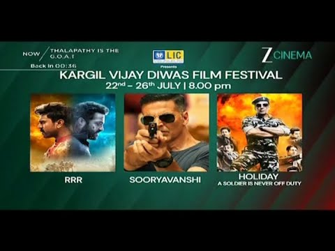 Kargil Vijay Diwas Film Festival 22 - 26 July At 8PM On Zee Cinema