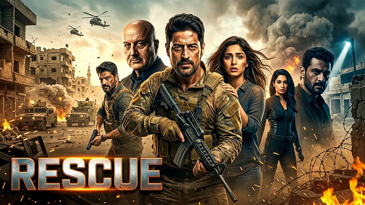 Rescue (2026) | Mohit Raina, Anupam Kher | Action Thriller Web Series in Hindi
