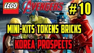 LEGO Marvel Avengers - Korea Prospects - Mini Kits Tokens Bricks