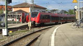 preview picture of video 'Bahnhof STARNBERG - ICE ; BR 423 , BR 442 [ 24.05.2014 ]'