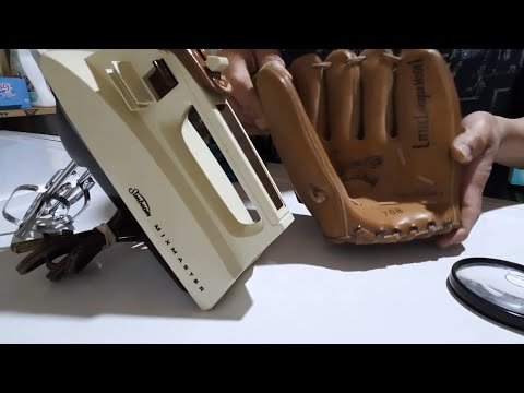 Thrift Store Picking Ep. 24 - Vintage Hand  Mixer, Baseball Gloves and more #vintagecollectibles