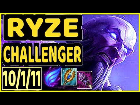 EVROT (RYZE) - 10/1/11 KDA MID CHALLENGER GAMEPLAY - BR