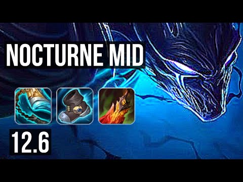 NOCTURNE vs VIKTOR (MID) | 7/1/10, 900+ games, 1.4M mastery, Dominating | KR Diamond | 12.6