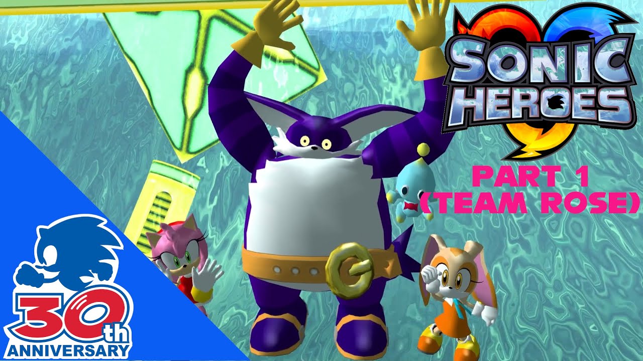Sonic Heroes| (Team Rose) Part 1- Tutorial Time!
