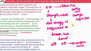 Factors Affecting Acid Strength|Class11 Chapter7|CBSE|NCERT