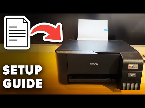 How to Setup Epson Ecotank ET-2860
