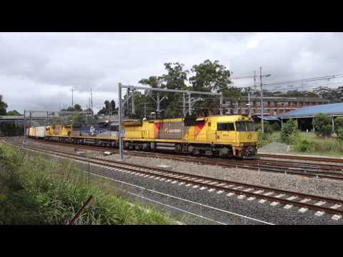 6024 / CF4402 / 6025 with Aurizon 6MB7 - 4/2/17