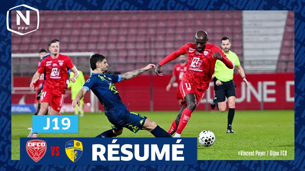 Dijon vs Stade Briochin Highlights