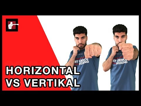 Schlagtechniken im Boxen / Horizontaler und vertikaler Schlag / Was ist effektiver?