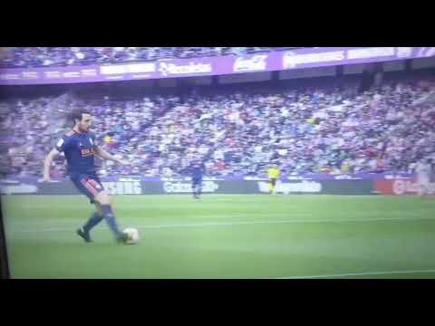 Valladolid - Valencia. 0-2 Gol de Rodrigo Moreno