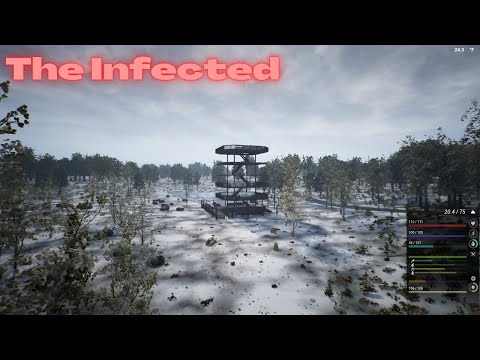 The Infected (S2-E56) Built 3 more floors on wood tower