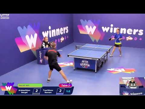 WINners CUP table 2  21.09  Aristarkhov Sergei - Tveritinov Roman 21:30