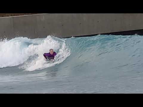 Bodyboarding @The Wave Bristol - Advanced Wave Garden - Stalling a bit too much to get barreled
