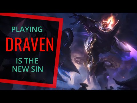 PLAYING DRAVEN IS THE NEW SIN!!! •PLATINUM ELO• Best Draven World - Vincent´s Draven
