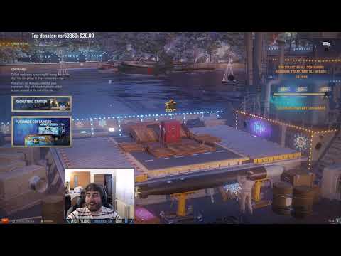 Word of Warships - Opening 60 mega and 20+ small Santa's gift containers