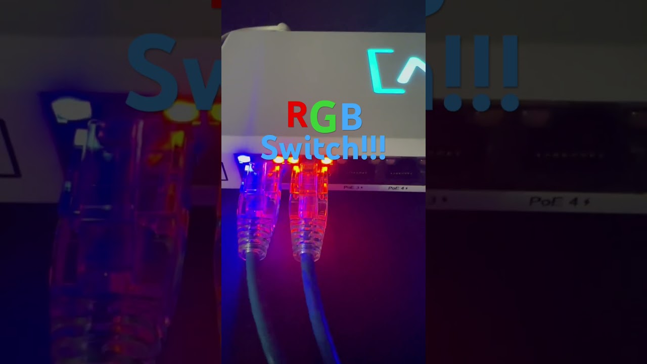 RGB switch! New Alta labs 8 port PoE