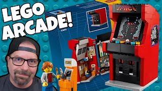 LEGO Arcade Machine Set! Excellent Arcade Decoration!