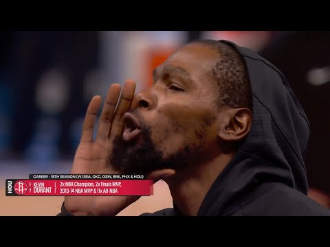 Kevin Durant booing the OKC crowd as they boo him on Opening Night 😂