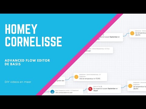 Homey Cornelisse - Advanced flow editor de basis