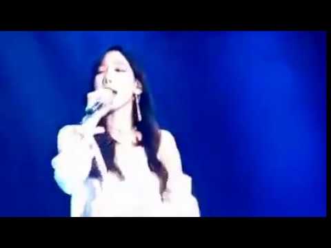 170708 SNSD Taeyeon - Rain  SMTOWN concert