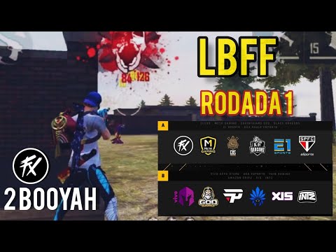 LBFF 2023 RODADA 1 / FLUXO AMASSANDO COM 2 BOOYAH 🚀