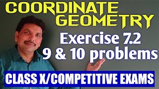 Download Lagu CLASS X/COORDINATE GEOMETRY/EXERCISE 7.2 - 9 u0026 10 PROBLEMS Thumbnail