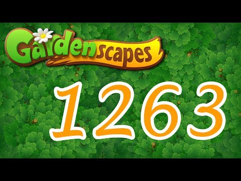 Gardenscapes level 1263