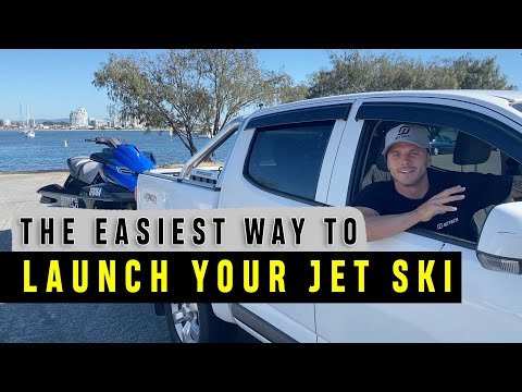 The Easiest Way to Launch a Jet Ski or PWC at the Boat Ramp | How to Reverse a Jet Ski Trailer