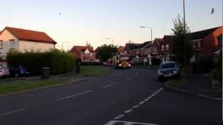 preview picture of video 'Derbyshire Fire and Rescue Service Nottingham Road in Chellaston Derby'