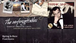 Frank Sinatra - Spring Is Here