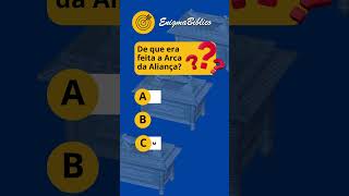🎯 QUIZ BÍBLICO: Arca da Alinça | Teste os seus conhecimentos.