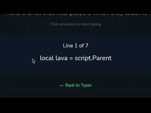 Lesson 24: Make the Lava Work (Roblox Studio for Beginners)