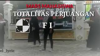 Download lagu Mars Mahasiswa (TOTALITAS PERJUANGAN) LIRIK LAGU mp3