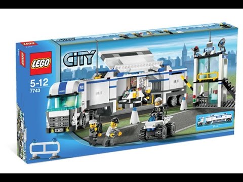LEGO 7743 Police Command Center City Police (Instruction booklet)