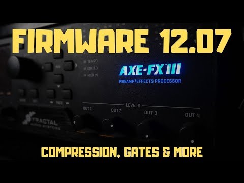 Axe-Fx III Firmware 12.07 - Stuff
