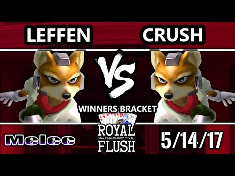 Royal Flush SSBM - TSM RB | Leffen (Fox) vs. EGtv.Crush (Fox) - Smash Melee