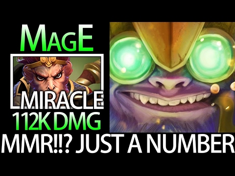 MagE vs Miracle MMR is Just A Number Epic Tinker with 112K Damage