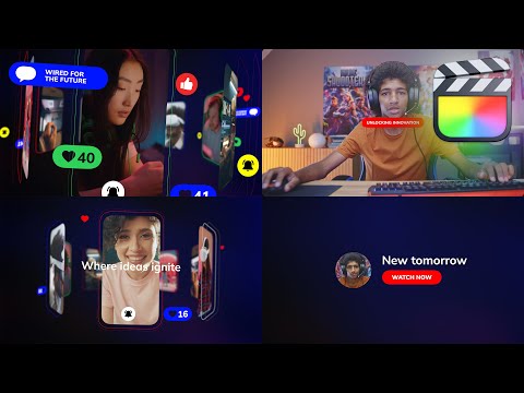 Channel Visual Identification Modular Template for Final Cut Pro — MotionVFX