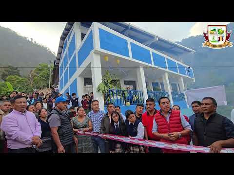 ALCALDE MUNICIPAL INAUGURA EL MEJORAMIENTO INSTITUTO BASICO DE TELESECUNDARIA, CASERIO LAS FLORES.
