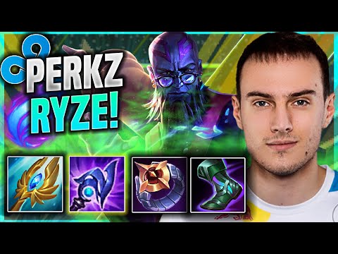 PERKZ BRINGS BACK RYZE! - C9 Perkz Plays Ryze MID vs Sylas! | Patch 11.14