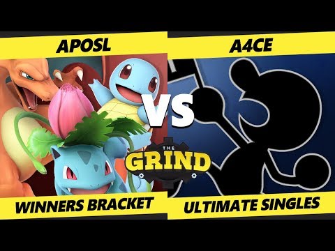 The Grind 115 Winners Round 3 - Aposl (Pokemon Trainer) Vs. A4ce (Game & Watch) Smash Ultimate