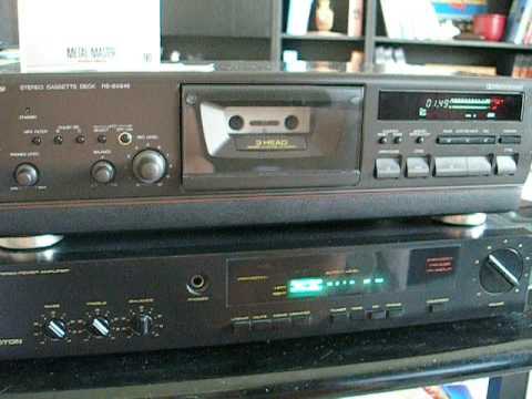Sony Metal Master tape + Technics stereo cassette deck