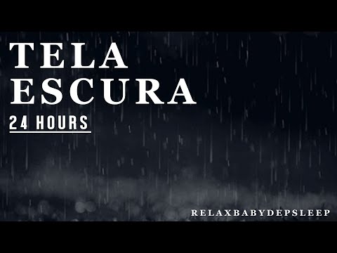 Rain Sounds to Sleep and Relax 🌧 24 HOURS 🌧 Black Screen