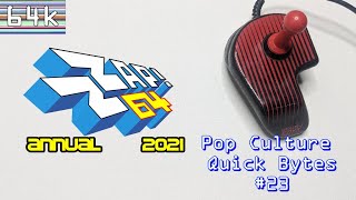 Pop Culture Quick Bytes #23 (Zzap!64 Annual 2021)